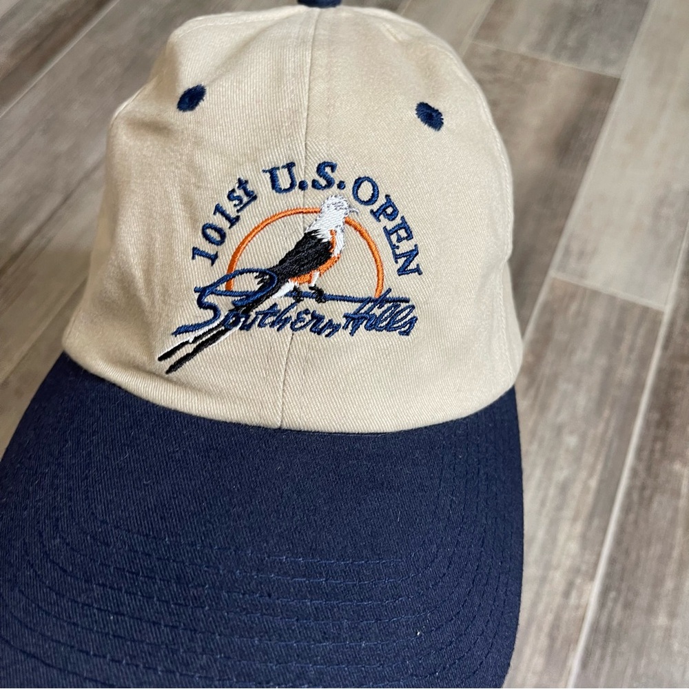 101st U.S Open Southern Hills Dad Hat Adjustable USGA Member Tan